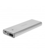 Power Bank 5000mAh Aluminium REMAX for iPhone ,Samsung HTC Smartphones Tablets-Silver