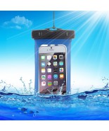 Θήκη αδιάβροχη (15.3 x 8cm) Waterproof Armband Universal case IPx8 -Blue