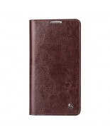 Θήκη δέρμα Galaxy Note 3 genuine Leather QIALINO Classic Pattern-Brown