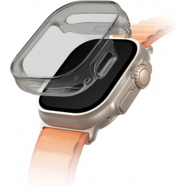 Uniq Garde Slim Hybrid Θήκη Apple Watch Ultra 2 / Ultra 1 49mm - Smoked Grey (UNIQ-49MM-GARSMK)