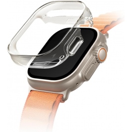 Uniq Garde Slim Hybrid Θήκη Apple Watch Ultra 2 / Ultra 1 49mm - Dove Clear (UNIQ-49MM-GARCLR)